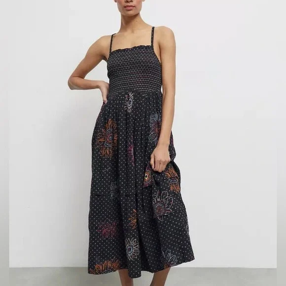 tea party dresses for adults BABEYOND Tie Neck Ruffle 1950s Daily Dress, Retro Tie Neck Midi Ruffle Dresses, Dark Green, Size L